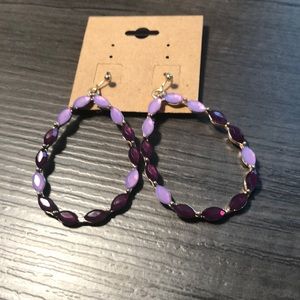 Gorgeous Purple Earrings